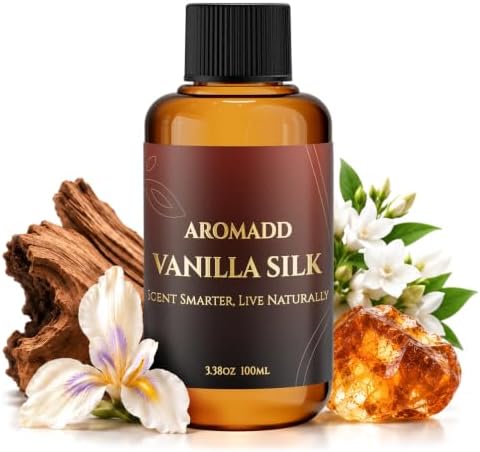 Vanilla Silk Diffuser Oil Inspired by Baccarat Luxury Hotel Scent, 100 mL by Aromadd