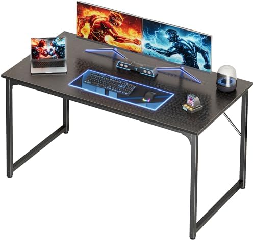 PRAISUN 47 X 24 Inch Computer Desk with Deeper Desktop by PRAISUN