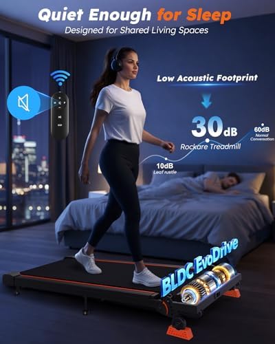 Walking Pad with Incline 9% & Decline -4% 5 Level, Under Desk Treadmill - Image 3
