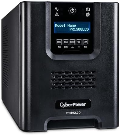 CyberPower PR1500LCD Smart App Sinewave UPS Battery Backup by Unknown