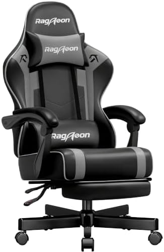 Gaming Chair for Adults Gamer Game Ergonomic PC Chair, 7-Point Support by Unknown