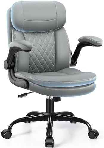 Office Desk Chair, Ergonomic Computer Chair with Unique Dual-Layer Support by HeroSet