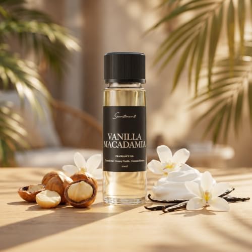 Scentiment Vanilla Macadamia Diffuser Oil - Hotel Scent - 0.68 fl oz(20 mL) - Image 2