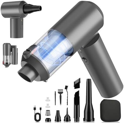 Foldable Cordless Vacuum & Air Duster - 16000PA Brushless Motor by Unknown