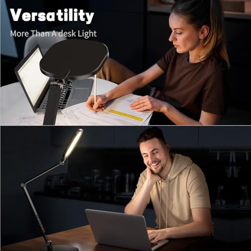 LitONES LED Desk Lamp for Home Office, Soft Edge-lit Design, Modern Style - Image 2