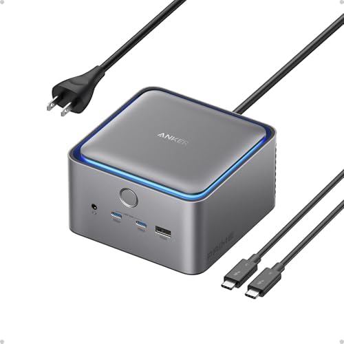 Anker Prime TB5 Docking Station, 14-in-1 Thunderbolt 5 Dock for Laptops by Anker