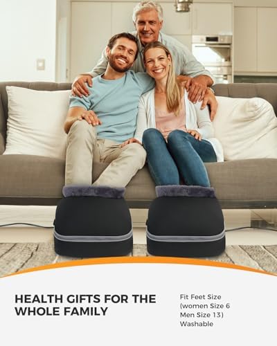 CooCoCo FSA Eligible Heated Foot Massager & Foot Warmer, Gifts for Mom Dad - Image 2