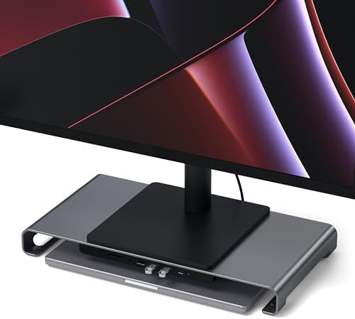 Satechi USB-C Hub Monitor Stand, 3 USB 3.0 Ports, For Desktop Computers - Image 5