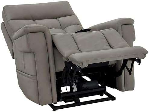 Pride Viva Lift Ultra Power Recliners - Lift Chair for Adults, 400 Lbs Weight Capacity, Lithium Battery Backup, 23" W x 22" D Comfort Seat, Large, Capriccio Dove - PLR4955L - Image 4