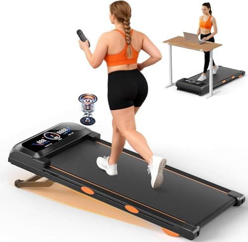 Walking Pad Treadmill with 15% Auto Incline 12-Level, Under Desk Treadmill for Home 450 lbs Capacity, Walking Pad with Incline, RGB UI Screen, Bluetooth Speaker & APP, 3.5HP Quiet Desk Treadmills by RayspaceMakesFitnessEasy