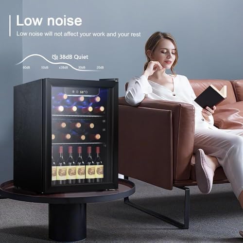 Antarctic Star Wine Cooler Beverage Refrigerator Mini Fridge 1.7 cu.ft - Image 6