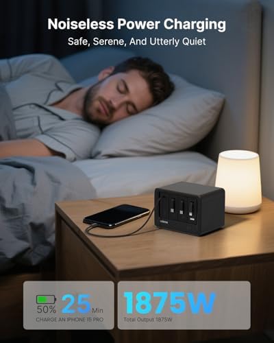 Gitryin 12-in-1 Desktop Charging Station, 160W USB Retractable GaN Charger - Image 6