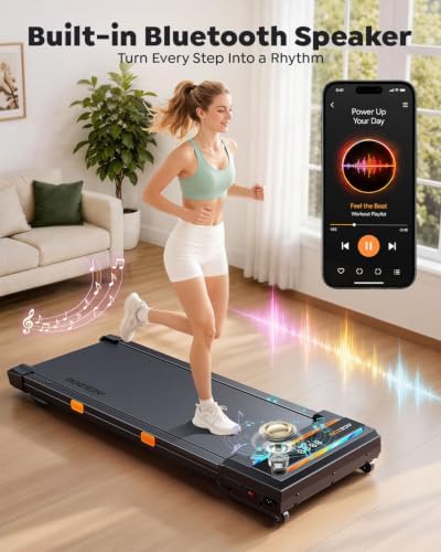 Walking Pad Treadmill with 15% Auto Incline, Under Desk Treadmill for Home - Image 4