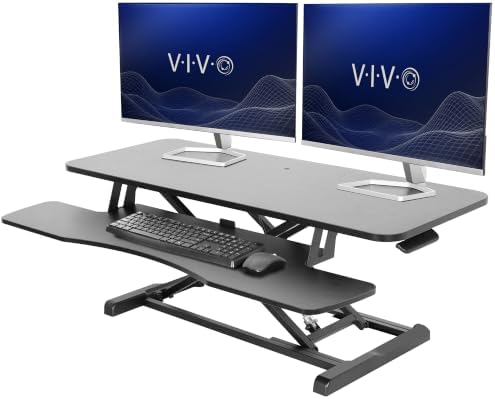 VIVO Black 42 in Standing Desk Converter, DESK-V042KB by VIVO