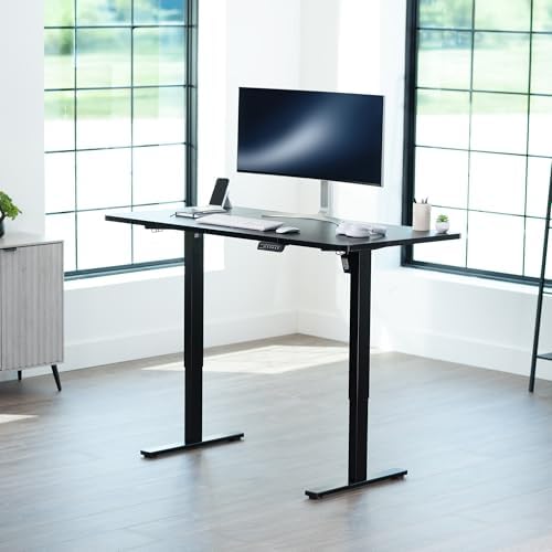 VIVO Black 60 x 24 in Standing Desk, DESK-KIT-1B6B - Image 2