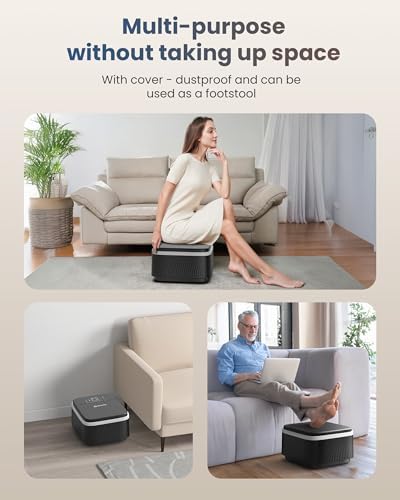 COMFIER FSA Eligible Foot Massager with Heat, Shiatsu Foot Massager Machine for Neuropathy Plantar Fasciitis, Squeeze & Rolling Foot Massage, Remote Control & Piano-Key Button - Image 6
