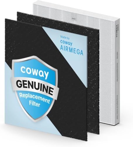 COWAY Airmega AP-1512HH & 200M Filter Replacement Set, HEPA Filter and Deodorization_Filter, AP-1512HH-FP Fresh Starter, 3304899 (Pack of 5) by Unknown