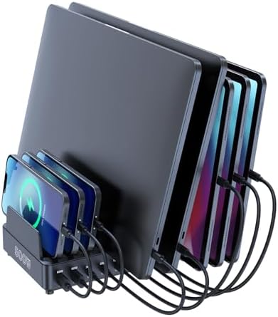 chipofy 500W Charging Station for Multiple Devices with Stand by GaNPDchargerUSBCcarcharger