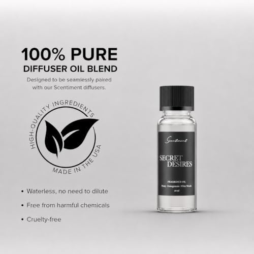 Scentiment Secret Desires Diffuser Oil - Fragrance Oil - 0.68 fl oz (20 mL) - Image 4