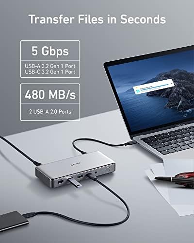 Anker Docking Station (DL6350), 10-in-1 Triple Display, DisplayLink - Image 5