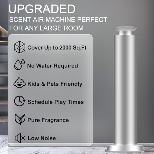 Hotel Scent Diffuser Starter Kit Cover 2000 Sq Ft, Essential Oil Diffuser - Image 2