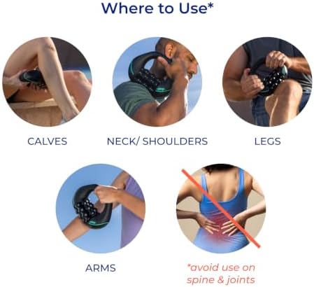 Chirp RPM Mini Rolling Percussive Massager, Deep Tissue Muscle Roller - Image 3