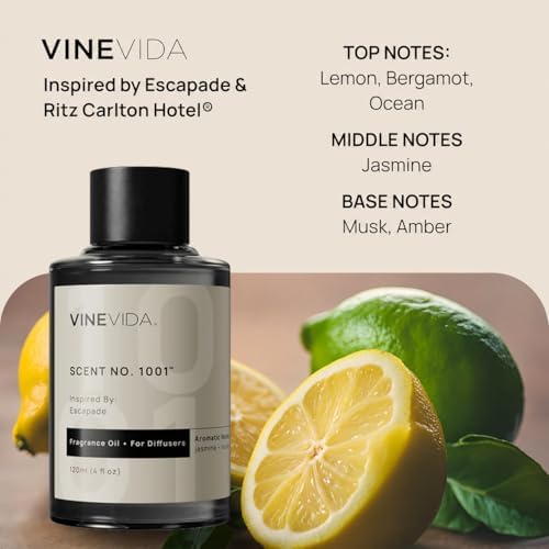 VINEVIDA Waterless Aroma Diffuser for Home | Hotel Scent Included - Image 4