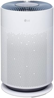 LG PuriCare 360 Air Purifiers for Home, Large and Small Room, Bedroom, Up to 2,059 ft² in 1 Hr with NanoFiber True HEPA Filter, 360 Degrees of Filtration, WiFi, Air Quality Monitor, Low Noise by Unknown