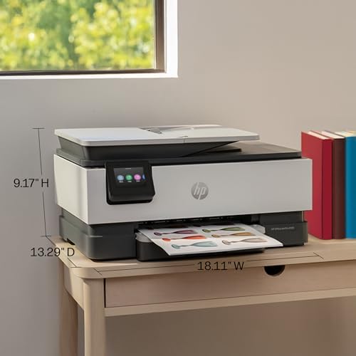HP OfficeJet Pro 8125 Wireless All-in-One Color Inkjet Printer, Print, Scan, Copy, ADF, Duplex Printing Best-for-Home Office, 3 Month Trial of Instant Ink Included, AI-Capable (C2VJ4A) - Image 6