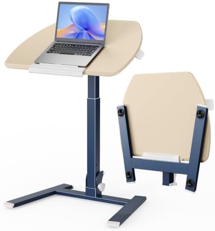 ROMOON Foldable Standing Desk, No-Assembly Height Adjustable Portable Desk by ROMOON