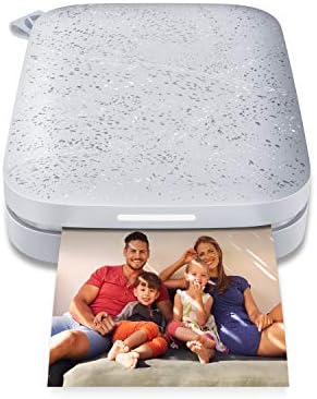 HP Sprocket 2x3" Instant Smartphone Photo Printer (White) and HP Sprocket 2x3" Premium Zink Sticky Back Photo Paper (50 Sheets) - Image 2