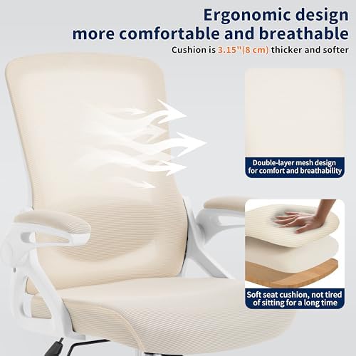 Ergonomic Office Chair Desk Chair with Adjustable Lumbar Support - Image 6