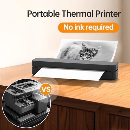 PRT Portable Printers Wireless for Travel, Bluetooth Thermal Printer - Image 4