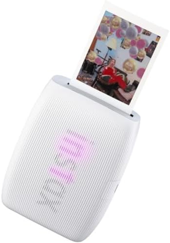 Fujifilm INSTAX Mini Link 3 Smartphone Printer | Clay White Bundled INSTAX Mini Instant Film | 20 Exposures + Microfiber Cleaning Cloth (3 Items) - Image 2