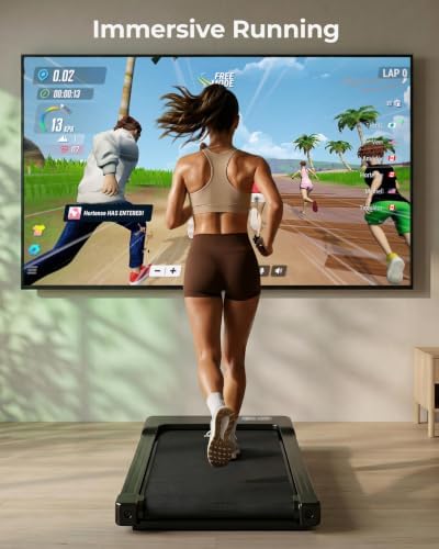 MJWW 6% Incline Walking Pad, Smart AI Under Desk Treadmill for Home - Image 2