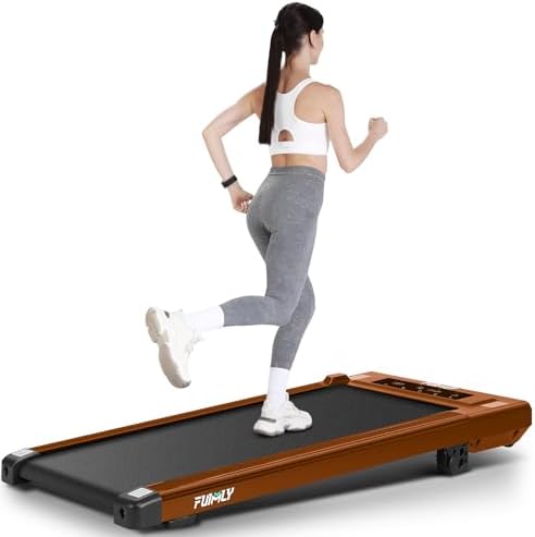 ANCHEER Walking Pads, 2 in 1 Under Desk Treadmill 2.5HP Compact Running Machine with Remote Control, 300lbs Weight Capacity for Home/Gym/Office,Ultra-Quiet, Installation-Free by YourHealthyLifestyle