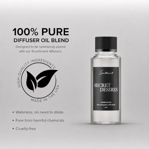 Scentiment Secret Desires Diffuser Oil - Fragrance Oil - 1.69 fl oz (50 mL) - Image 4