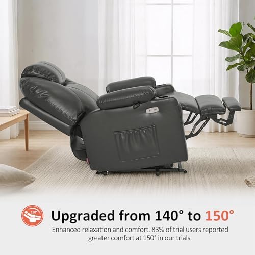 MCombo Power Lift Recliner Chair for Elderly, Heat and Massage R7045 - Image 5
