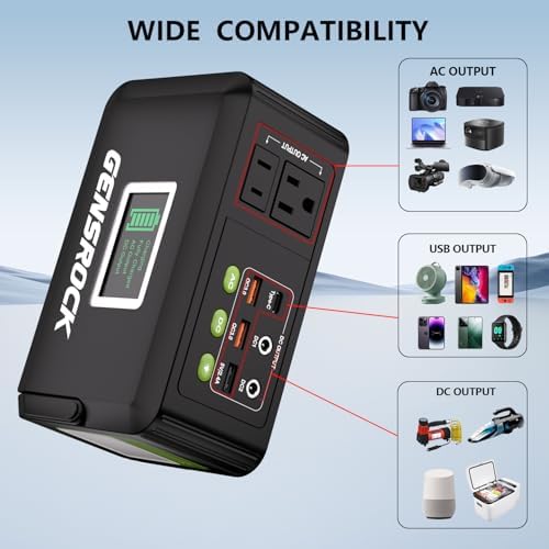 GENSROCK Portable Power Bank, 24,000mAh Portable Laptop Charger - Image 3