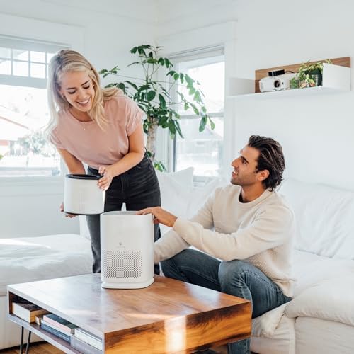 Medify MA-14 Air Purifier with HEPA Filter | 470 ft² per Hour for Smoke, Odors, Pollen, Pets | Removal to 0.3 Microns | White, 1-Pack - Image 5
