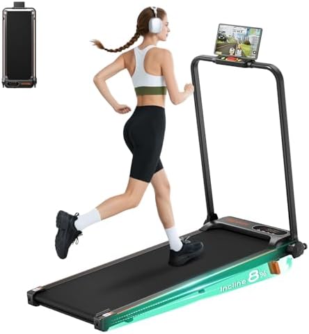 TREAFLOW Walking Pad Treadmill, Under Desk Treadmills for Home by TREAFLOW
