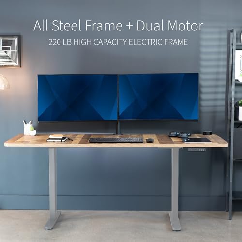 VIVO Reclaimed Wood 71 x 30 in Standing Desk, DESK-KIT-E2G7P - Image 6
