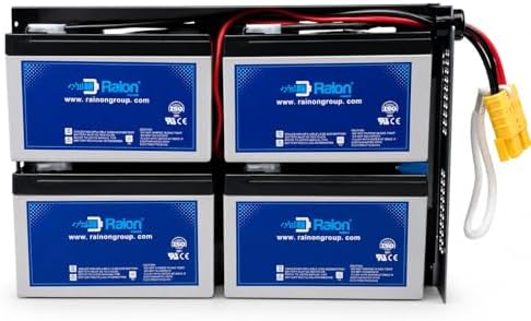 Raion Power APCRBC24/RBC24 Compatible Battery Cartridge, 24V 18Ah High Rate SLA AGM UPS Pack for SU1400RM2U, SUA1500RM2U, DLA1500RM2U & Select Other Models - Image 5
