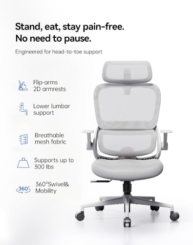 SIHOO B100 SE Ergonomic Office Chair, Desk Chair with Lumbar Support - Image 7