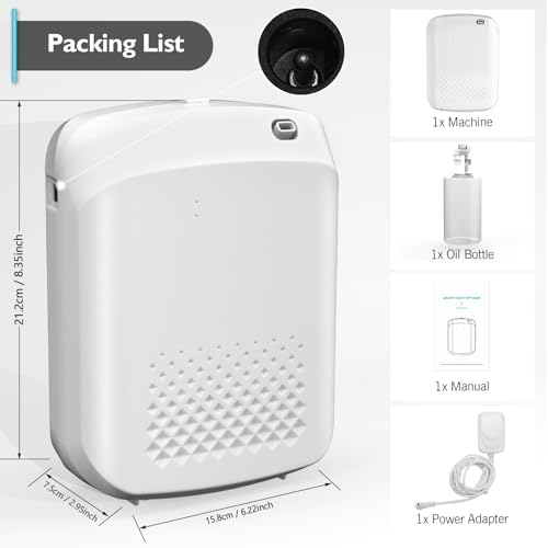 Scent Air Machine for Home, Yofuly Smart Waterless Essential Oil Diffuser - Image 6