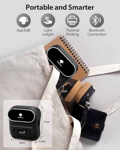 Phomemo Label Maker,M220 Label Printer, Bluetooth Label Maker Machine - Image 6
