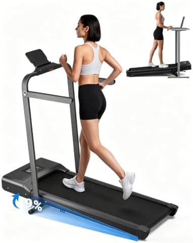 Superun Waking Pad Treadmill with Incline, 3.0HP and 300 LBS Capacity by SUPERUN