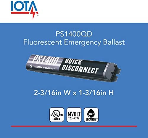 Lithonia Lighting Power Sentry Emergency Battery Back Up T5 T8 Compatible - Image 4