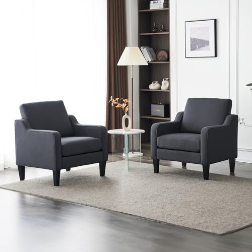 VINGLI Accent Chairs Set of 2, Modern Traditional Armchair for Living Room by VINGLI