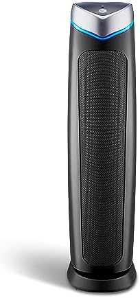 GermGuardian 5-In-1 HEPA Air Purifier for Home, Large Rooms Up To 915 Sq. Ft. with HEPA Pet Air Filter, UV-C Light & Odor Reduction, AC5250PT, 28" Tower, Gray - Image 6